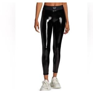 NWT Heroine Sport The Downtown Legging Patent Black Small